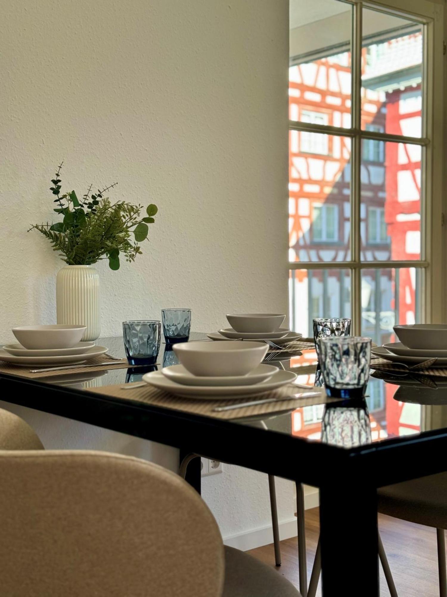 Traumhafte Wohnung Am Stadtbrunnen Der Altstadt Pfullendorf Ngoại thất bức ảnh